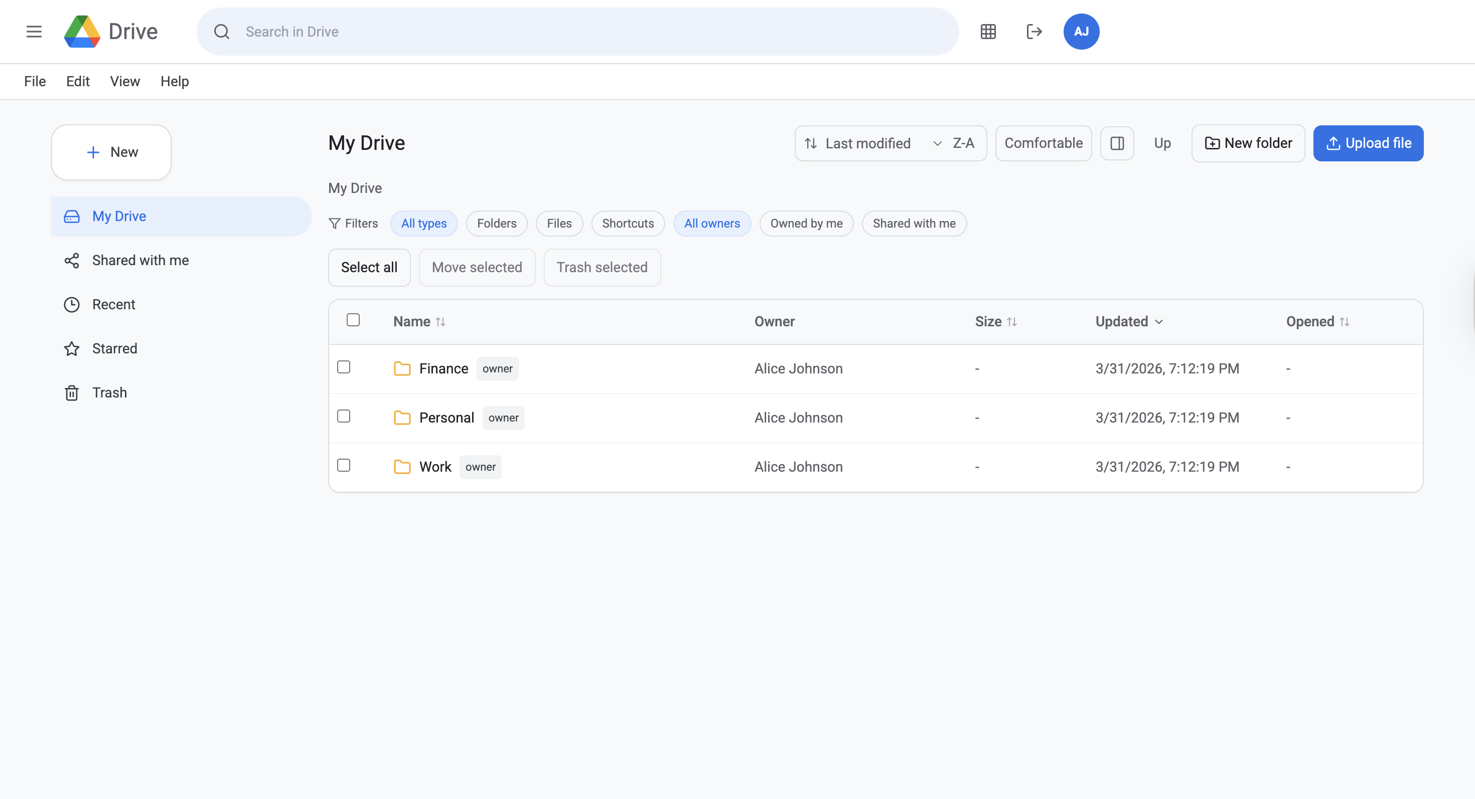 Directory filter