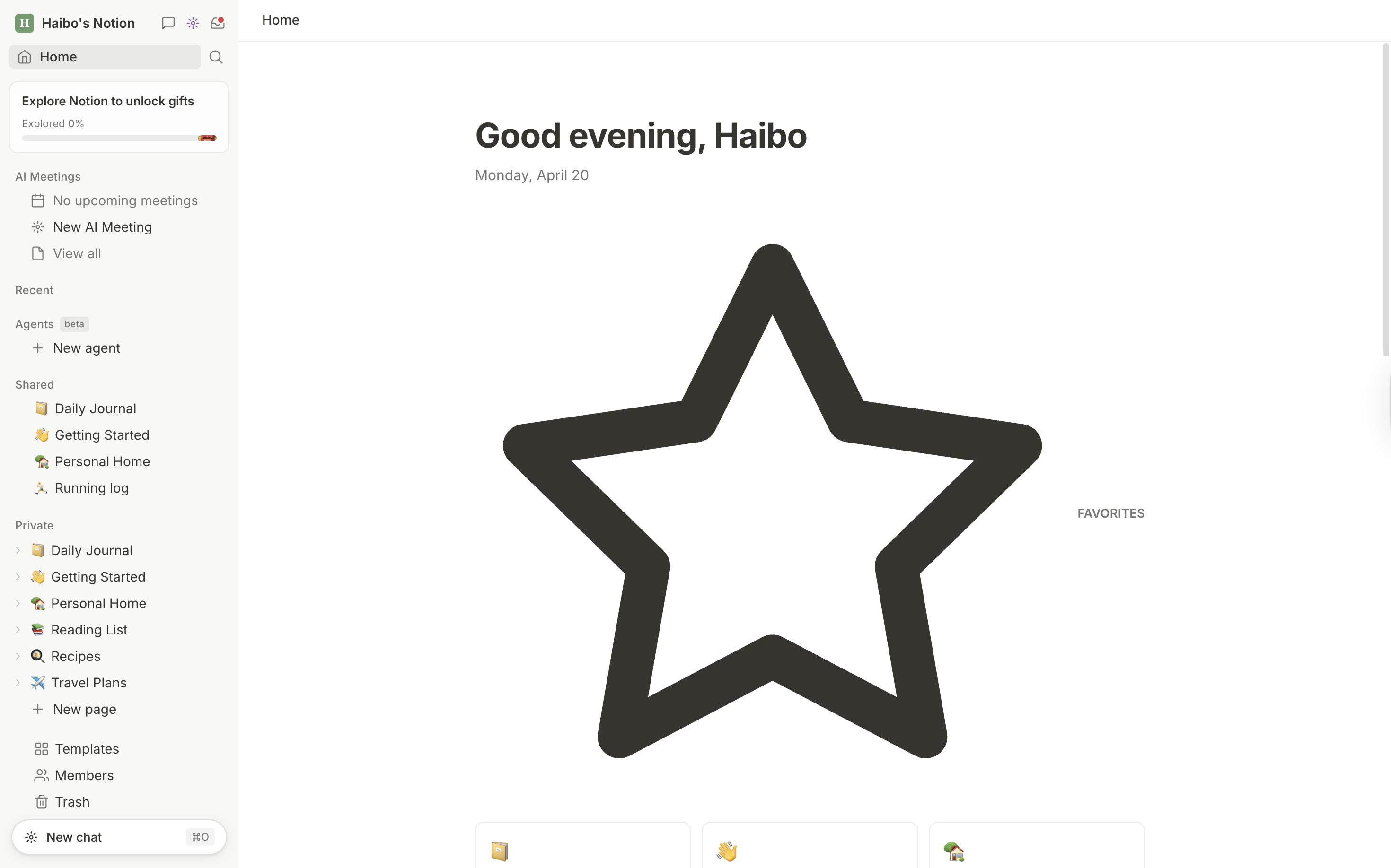 Home page